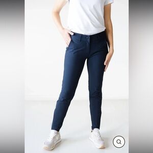 Abendroth Golf Peggy Pant Professional Jogger Navy Blazer Nylon Size 0